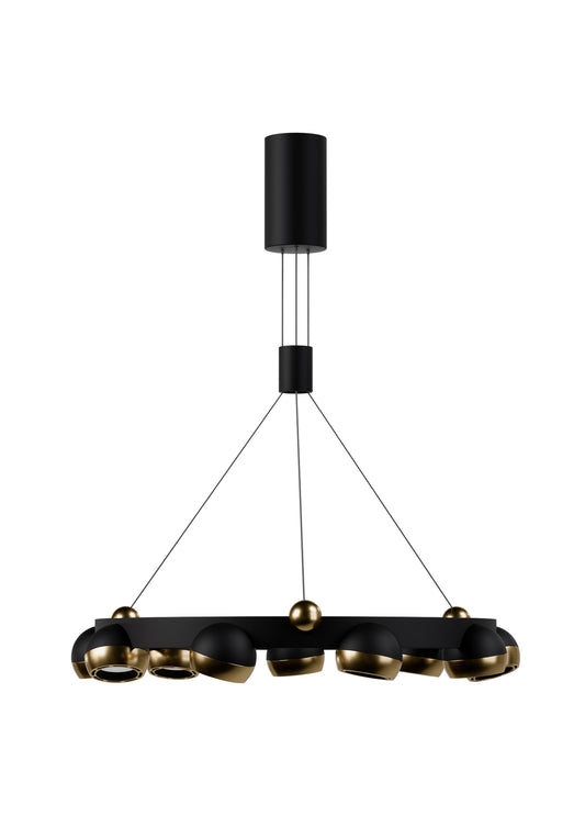 Rumeli Yuvarlak Spotlu Lineer Avize