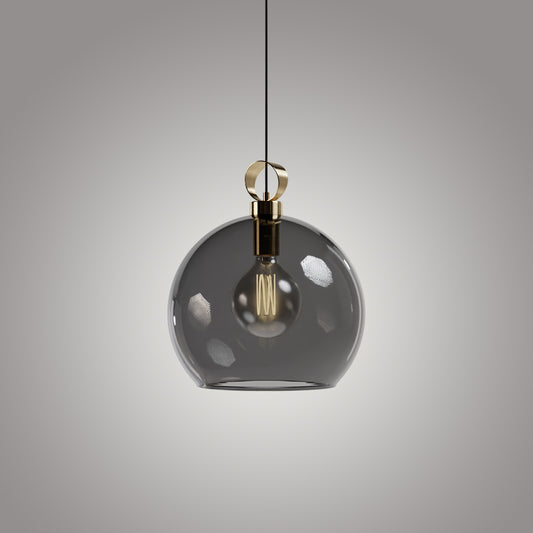 Globe Sarkıt Mat Pirinç Füme - 35 CM