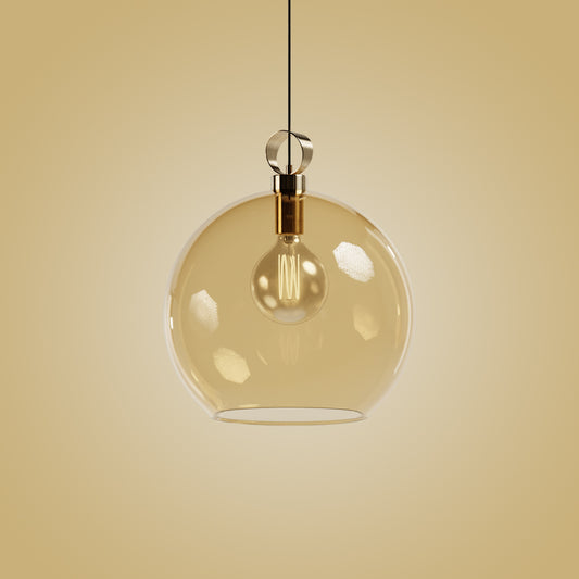 Globe Sarkıt Mat Pirinç Bal - 30 CM