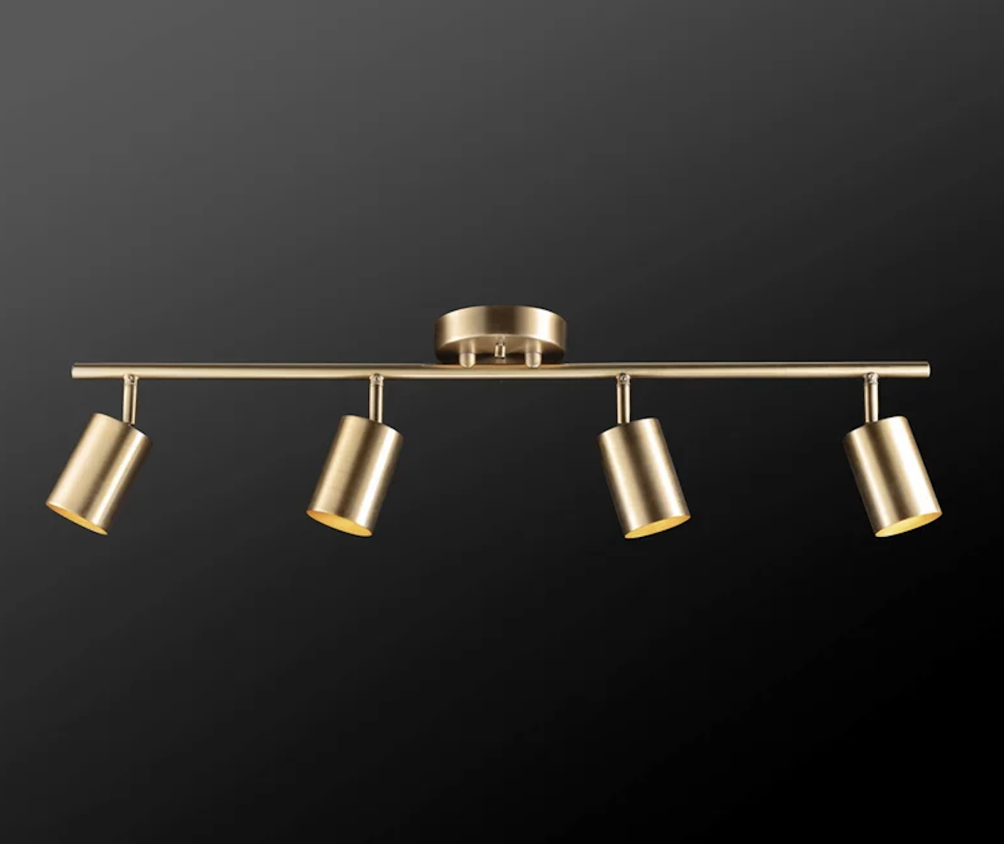 Kovan Spot 4'lü - Mat Pirinç