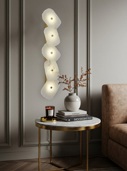 Juliet Beşli Mermer Aplik