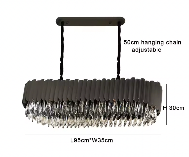 Mızraklı 95 cm Lineer Avize