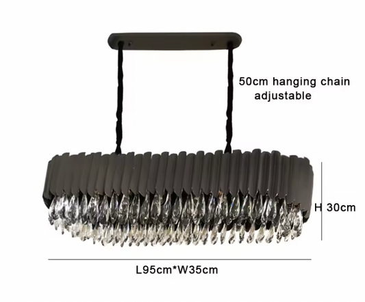 Mızraklı 95 cm Lineer Avize