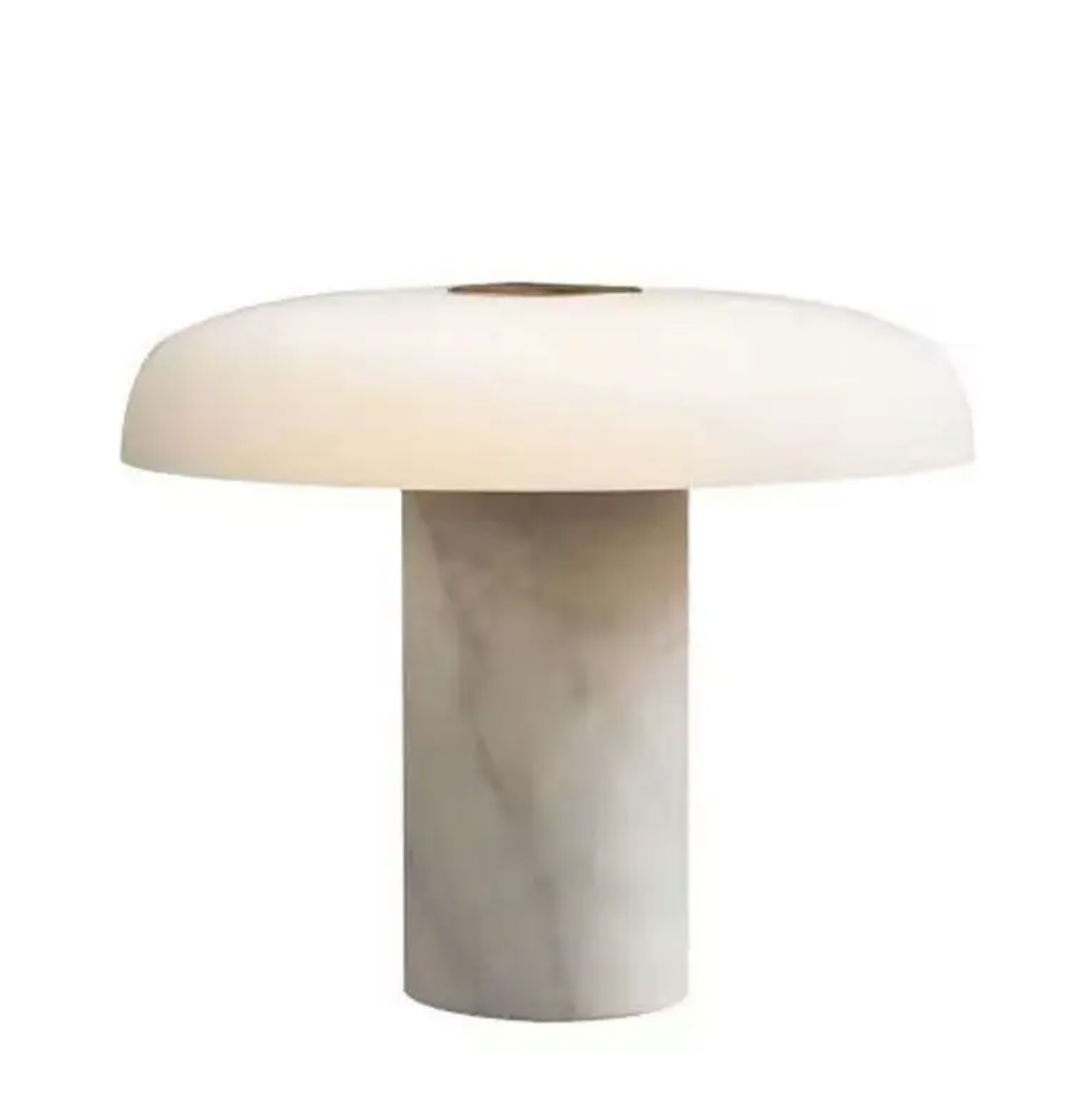 Otto White Marble Table Lamp