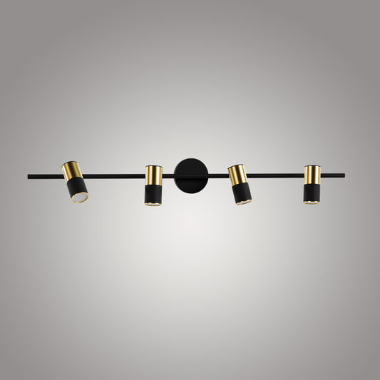 Tire Spot Dörtlü- Mat Pirinç-Siyah