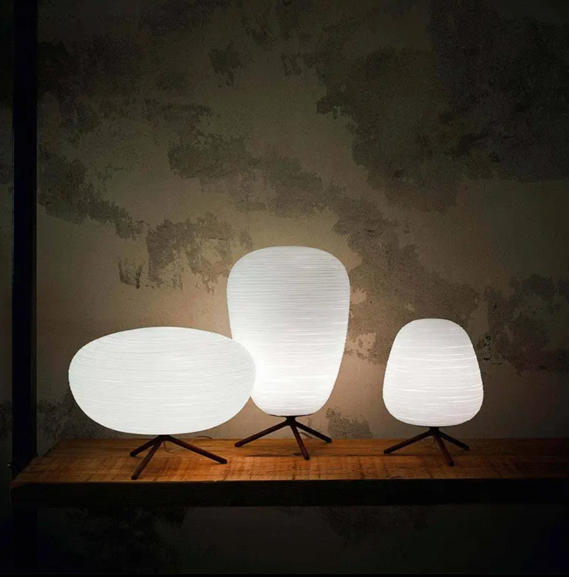 Otto White Marble Table Lamp