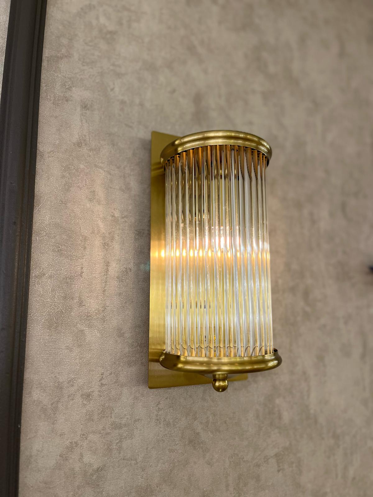 Kensington Çubuk Camlı Aplik