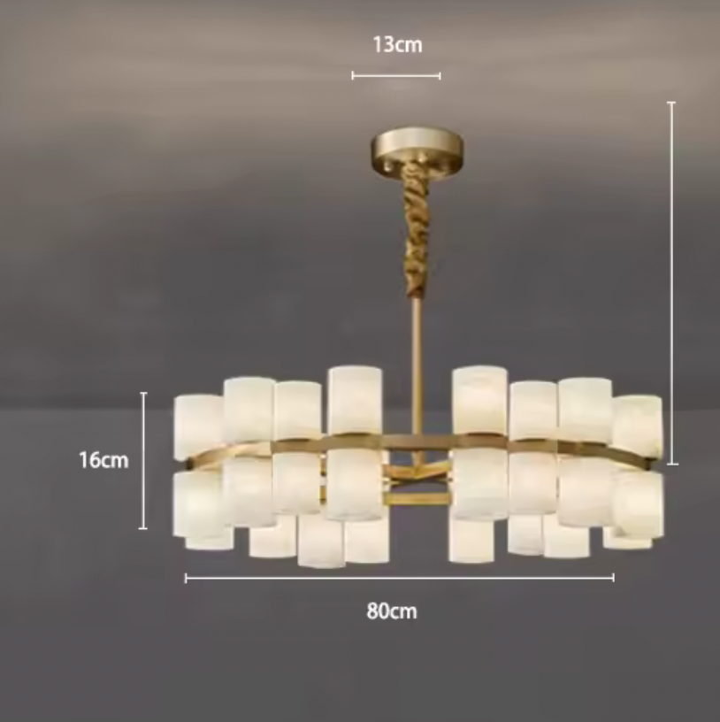 Monaco Alabaster Lineer Avize