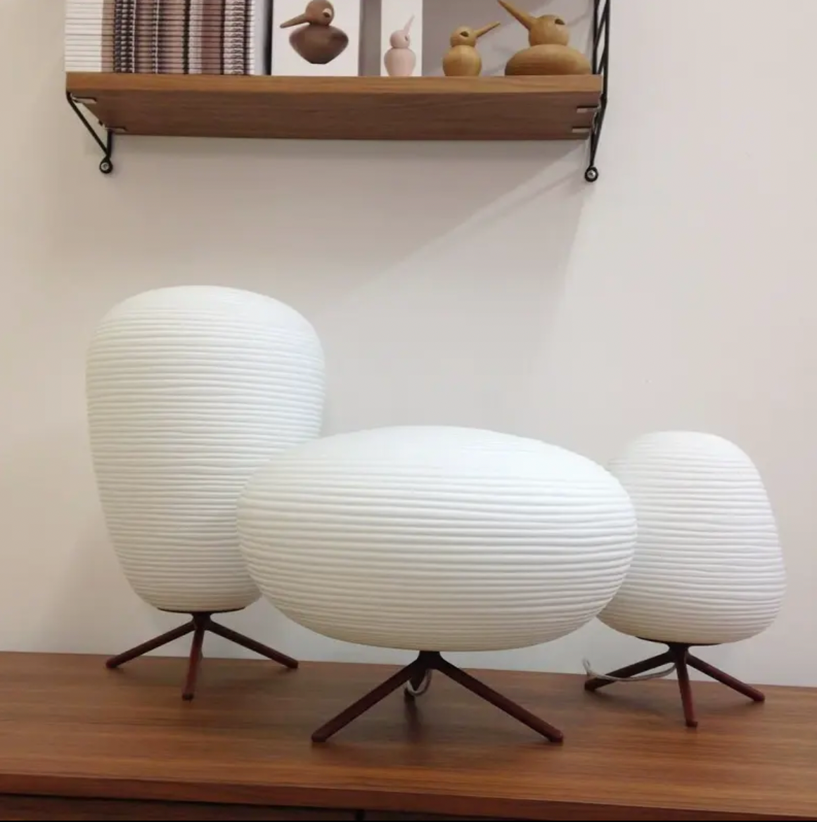 Otto White Marble Table Lamp