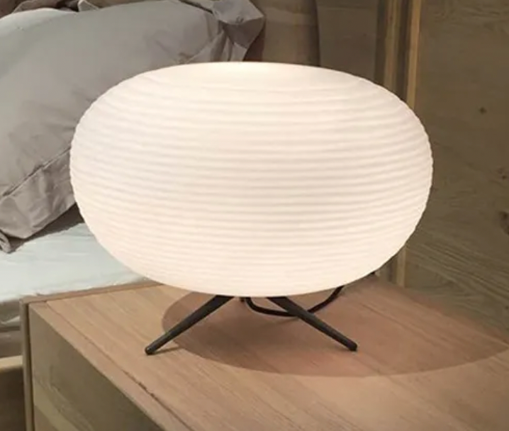 Otto White Marble Table Lamp