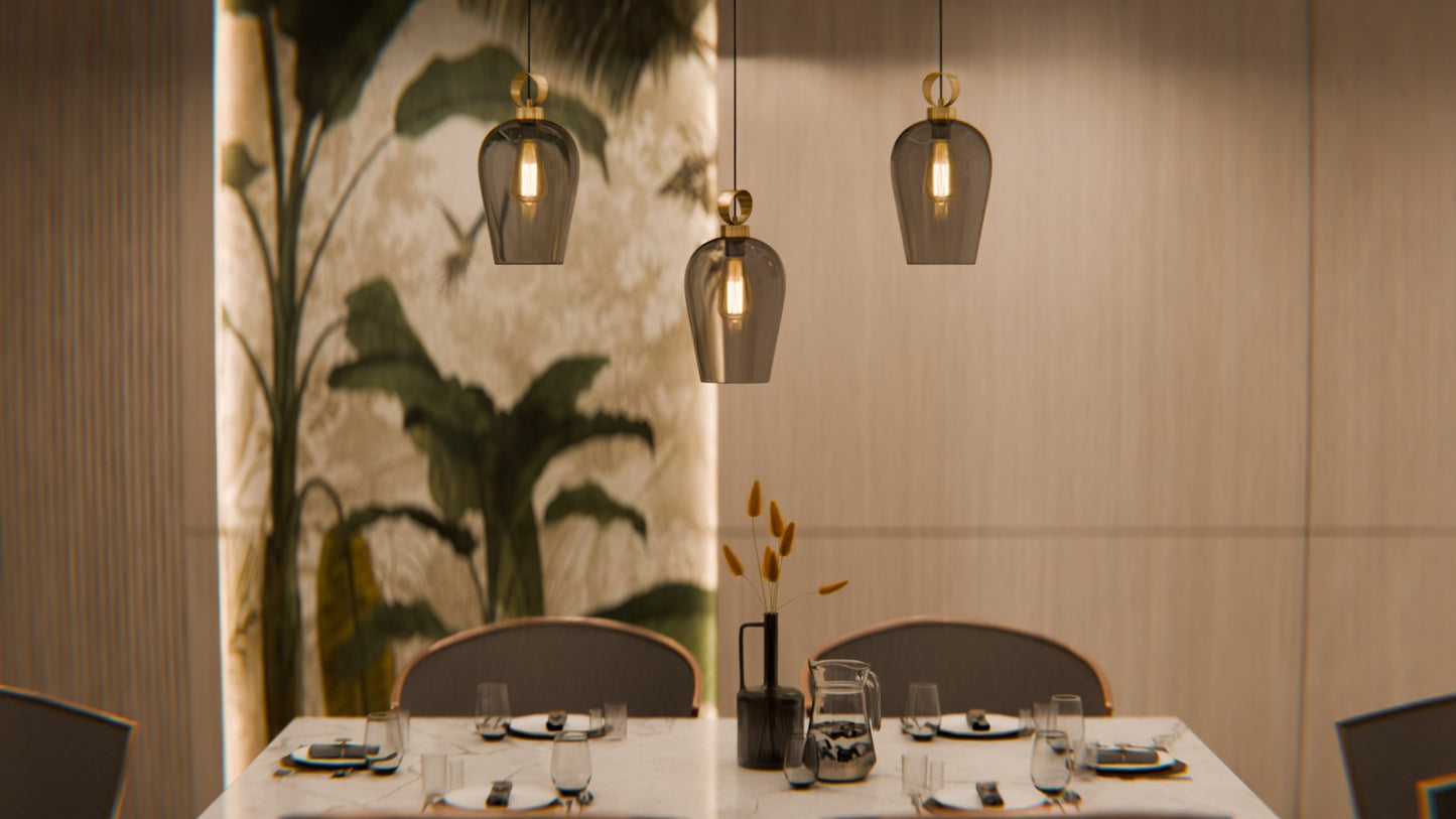 Disko Üçlü Set - Vazo Large Cam