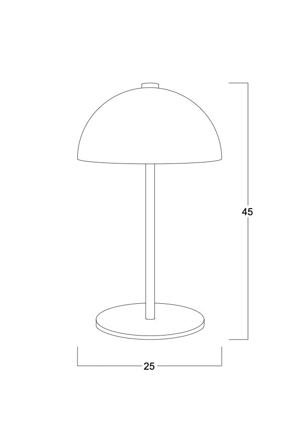 Train table lamp