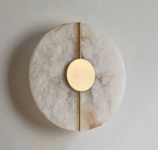 Roma Mermer Yuvarlak Aplik