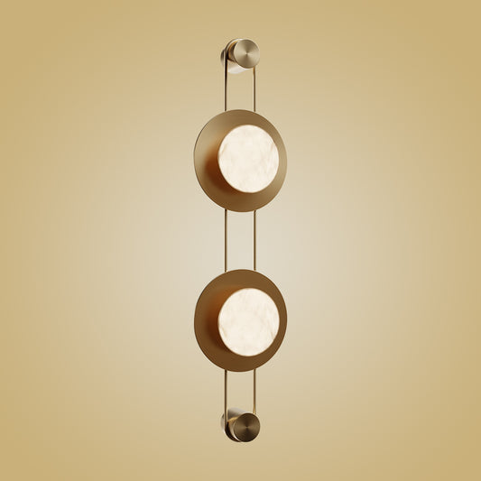 Lima İkili Mermer Aplik