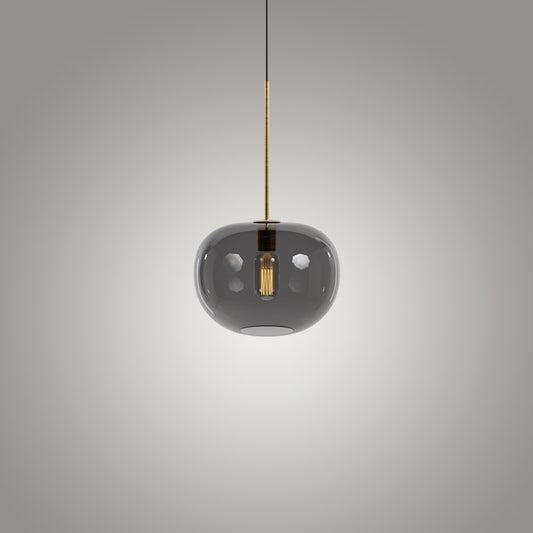 Kalıp Cam Sarkıt Medium - Amber