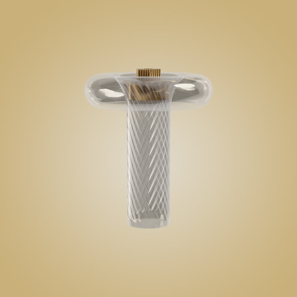 Otto White Marble Table Lamp