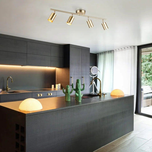 Kovan Spot 3'lü - Mat Pirinç