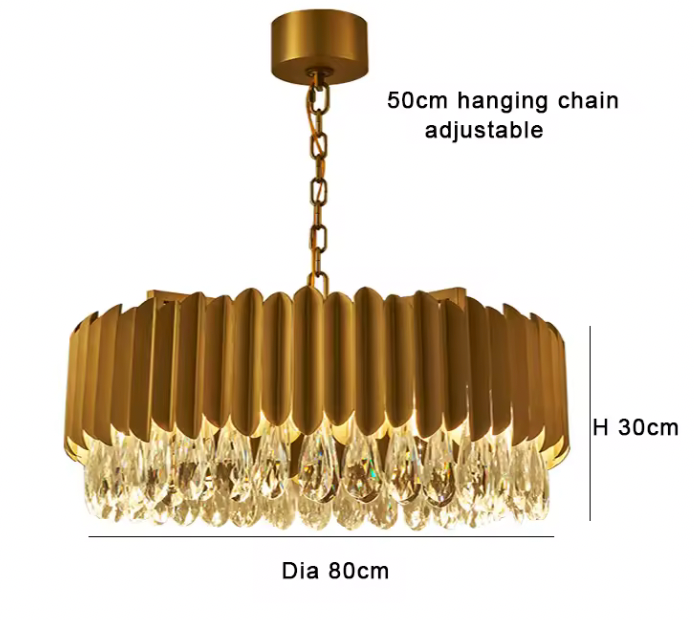 Spear Rice Obedness Chandelier