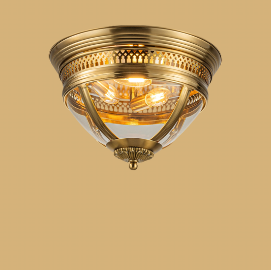 95 cm linear chandelier with spear