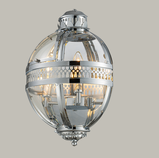 95 cm linear chandelier with spear