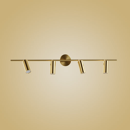 Kovan Spot 4'lü - Mat Pirinç