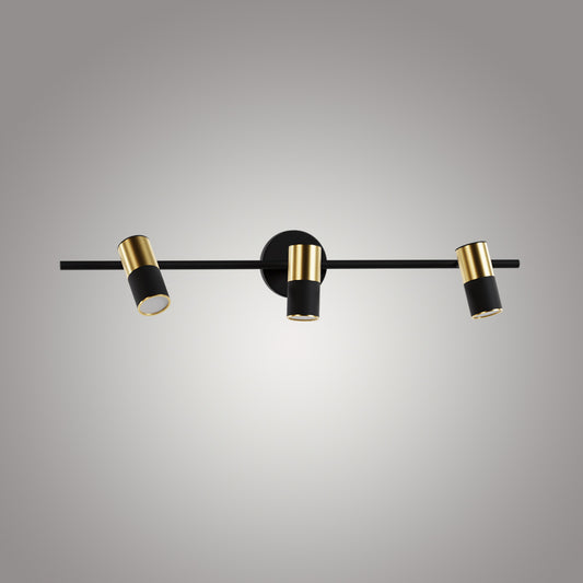 Tire Spot Üçlü- Mat Pirinç-Siyah