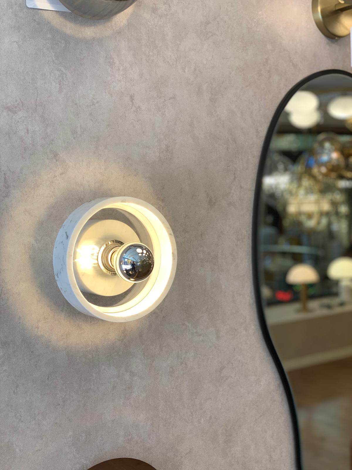 95 cm linear chandelier with spear