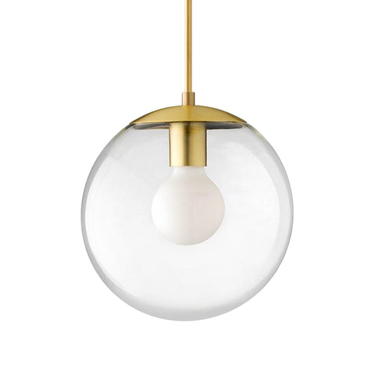 Globe pendant transparent