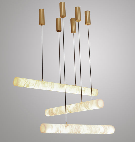 Luster Mermer Lineer Avize