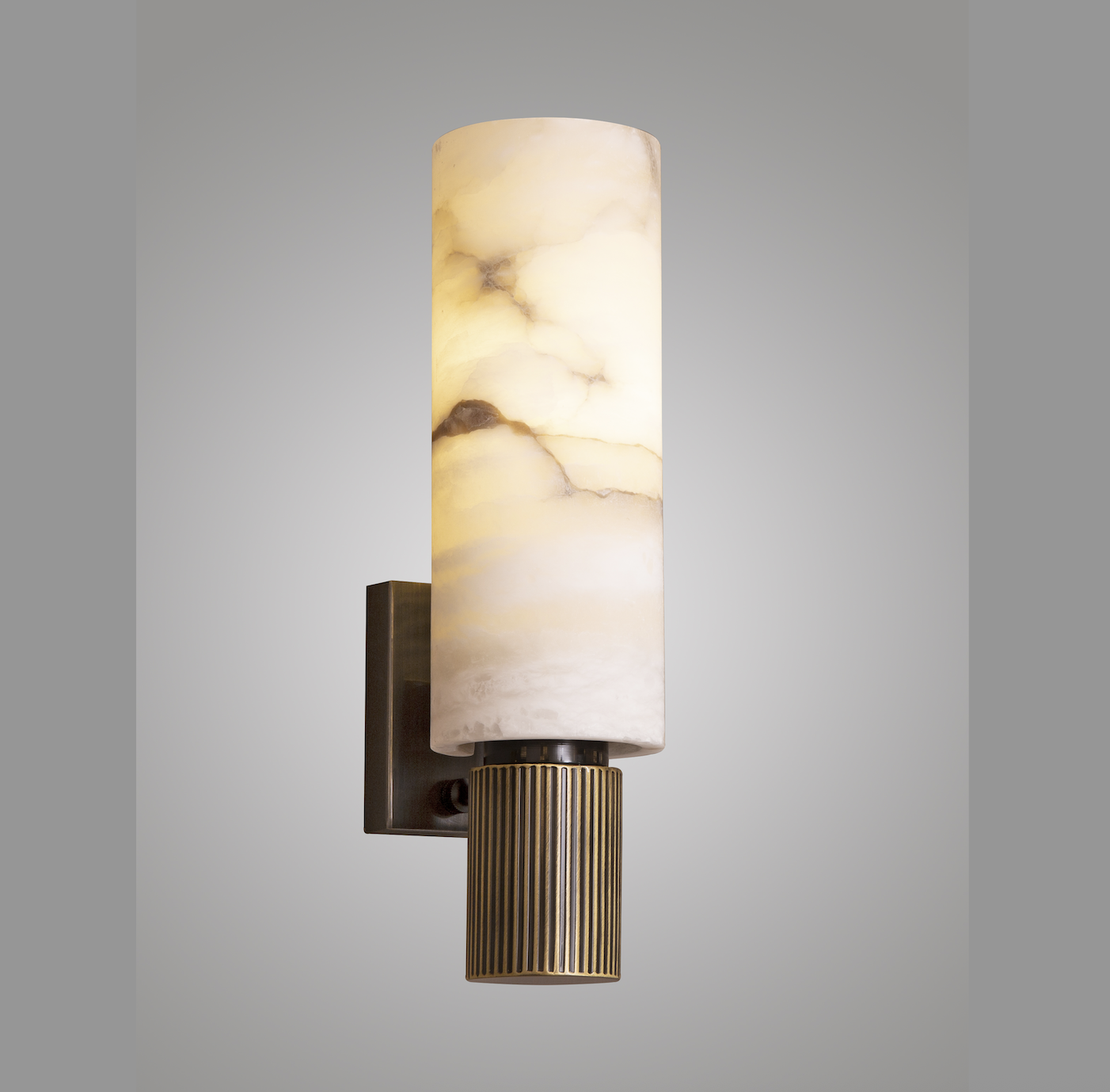 95 cm linear chandelier with spear