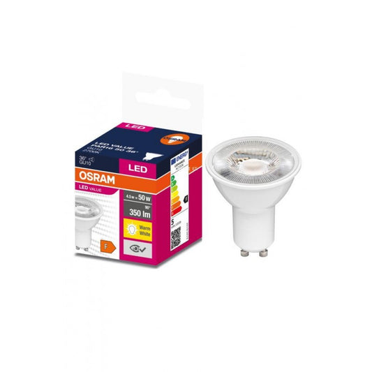 Osram Value Par16 36D 5W 2700K GU10 LED Ampul -10'lu Set