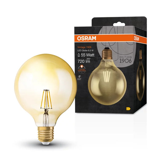 Osram Vintage 1906 Led Ampul 6.5 W 4'lü Set